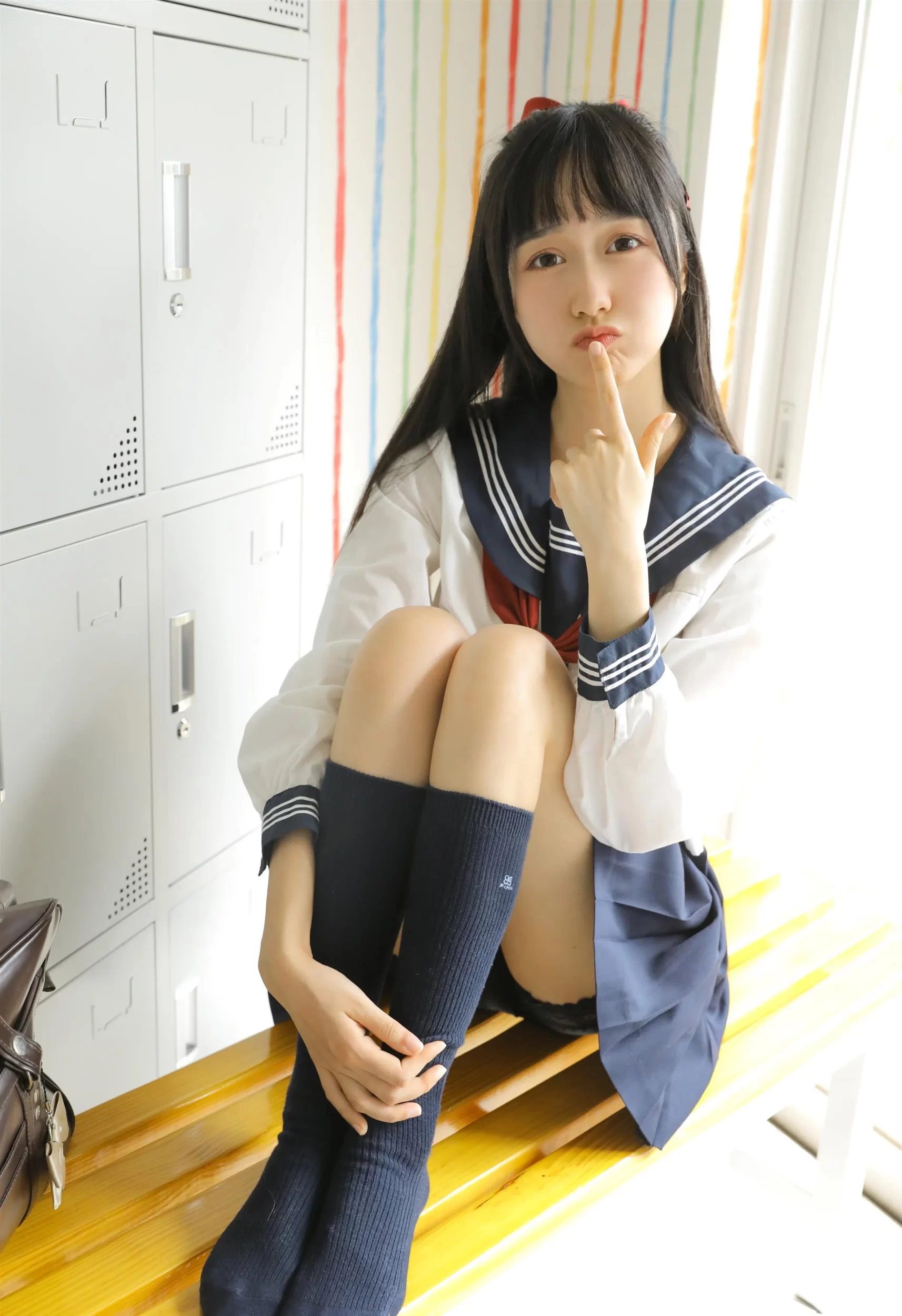 木绵绵 – JK水手服1 [18P-6.99 MB]