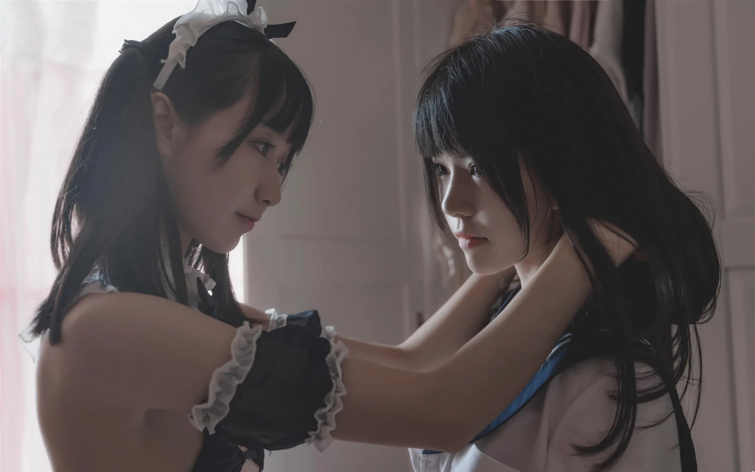 桜桃喵 – 皆(制服×妹抖) (桜桃喵&木绵绵) [33P-5.91 MB]