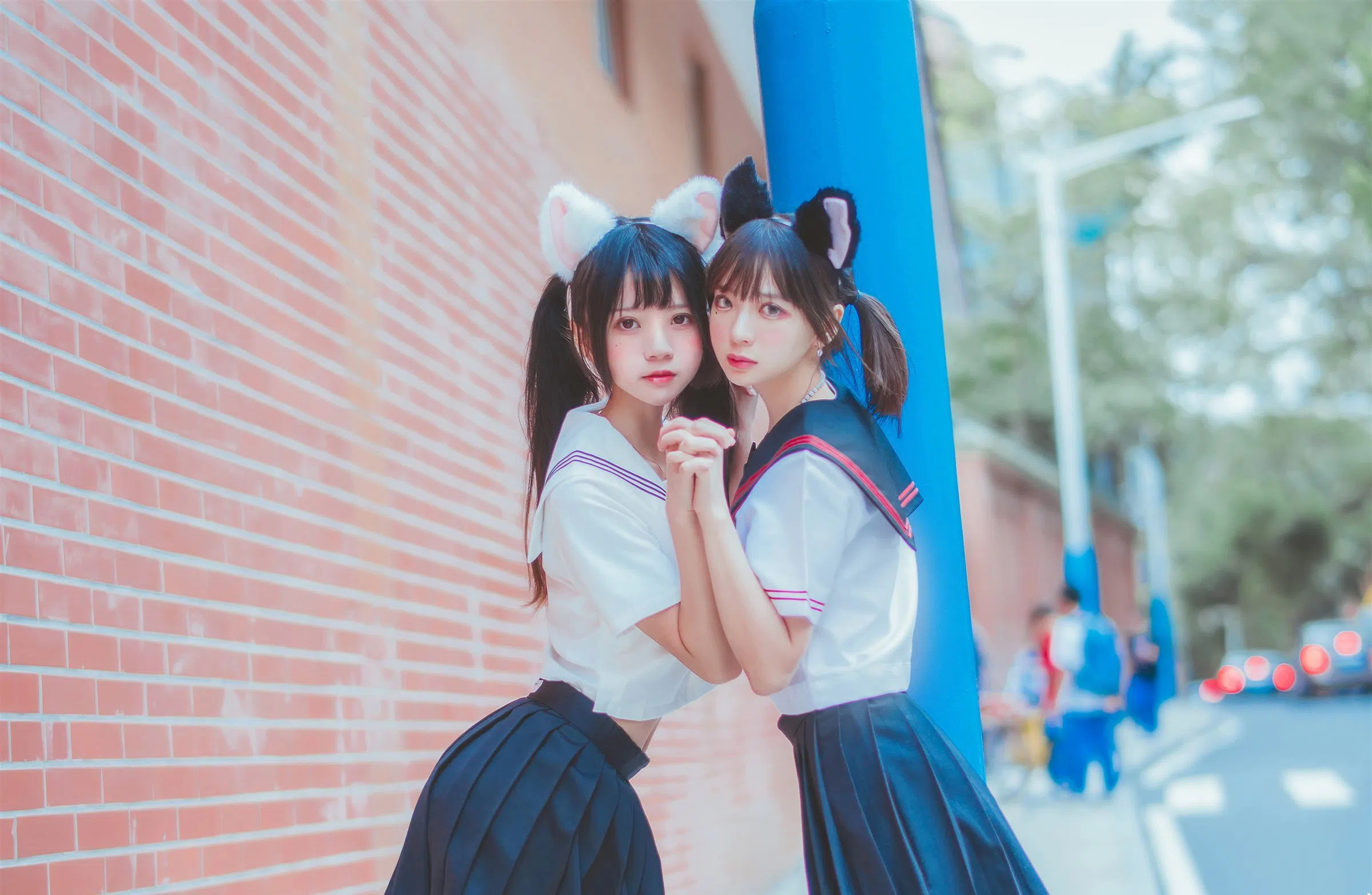 桜桃喵&疯猫ss – JK百合2 [33P-11.83 MB]