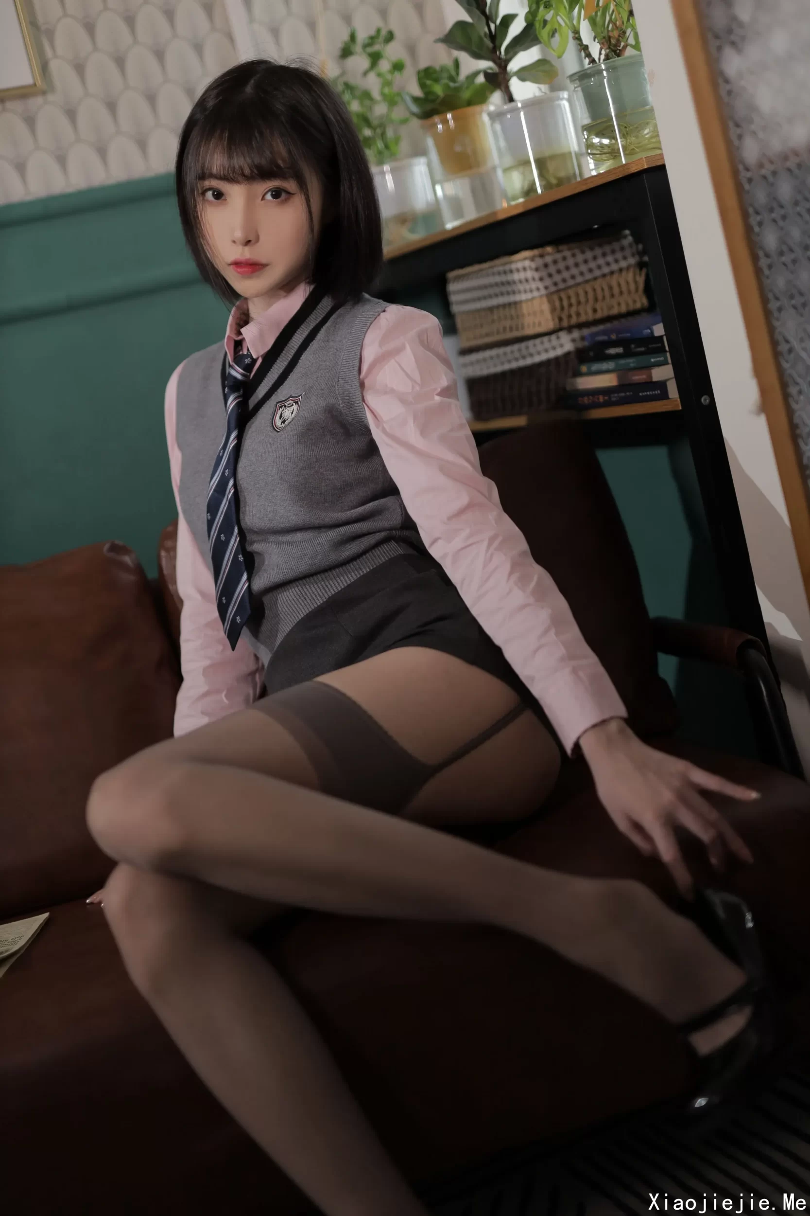 许岚 韩系制服（4月18打赏群资源）