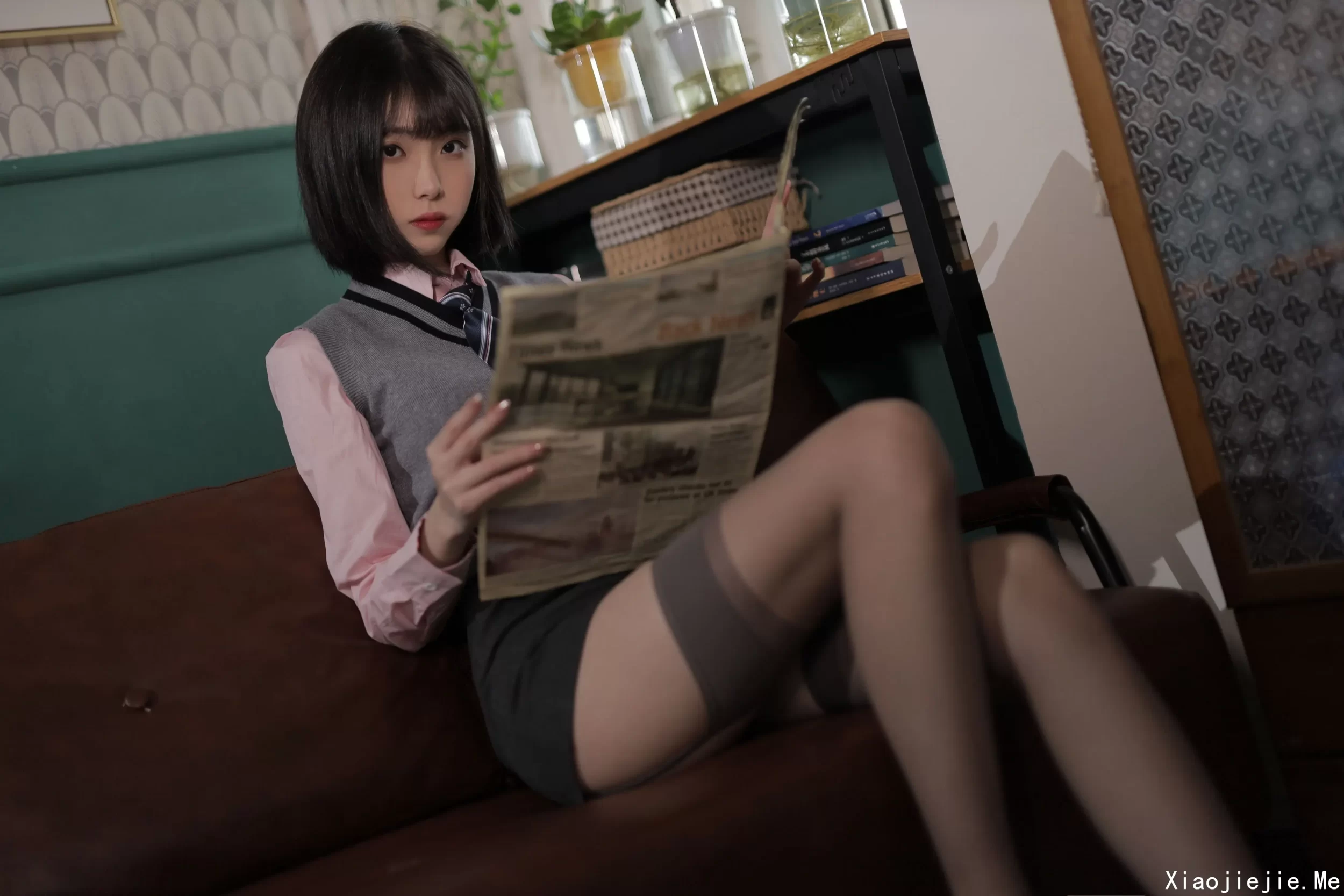 许岚 韩系制服（4月18打赏群资源）