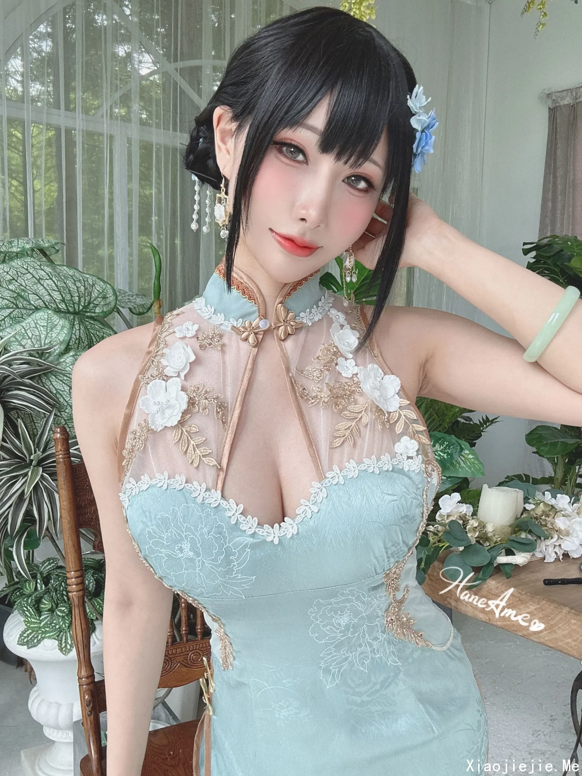 Original_Jade Qipao_绿韵旗袍