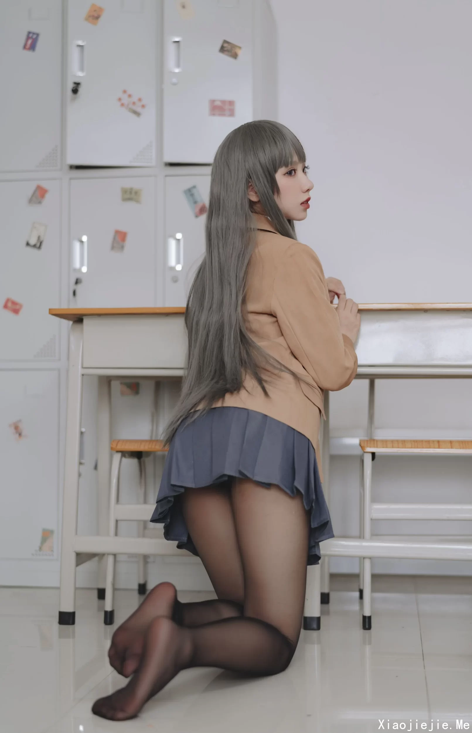 果咩酱w 麻衣校服 30P