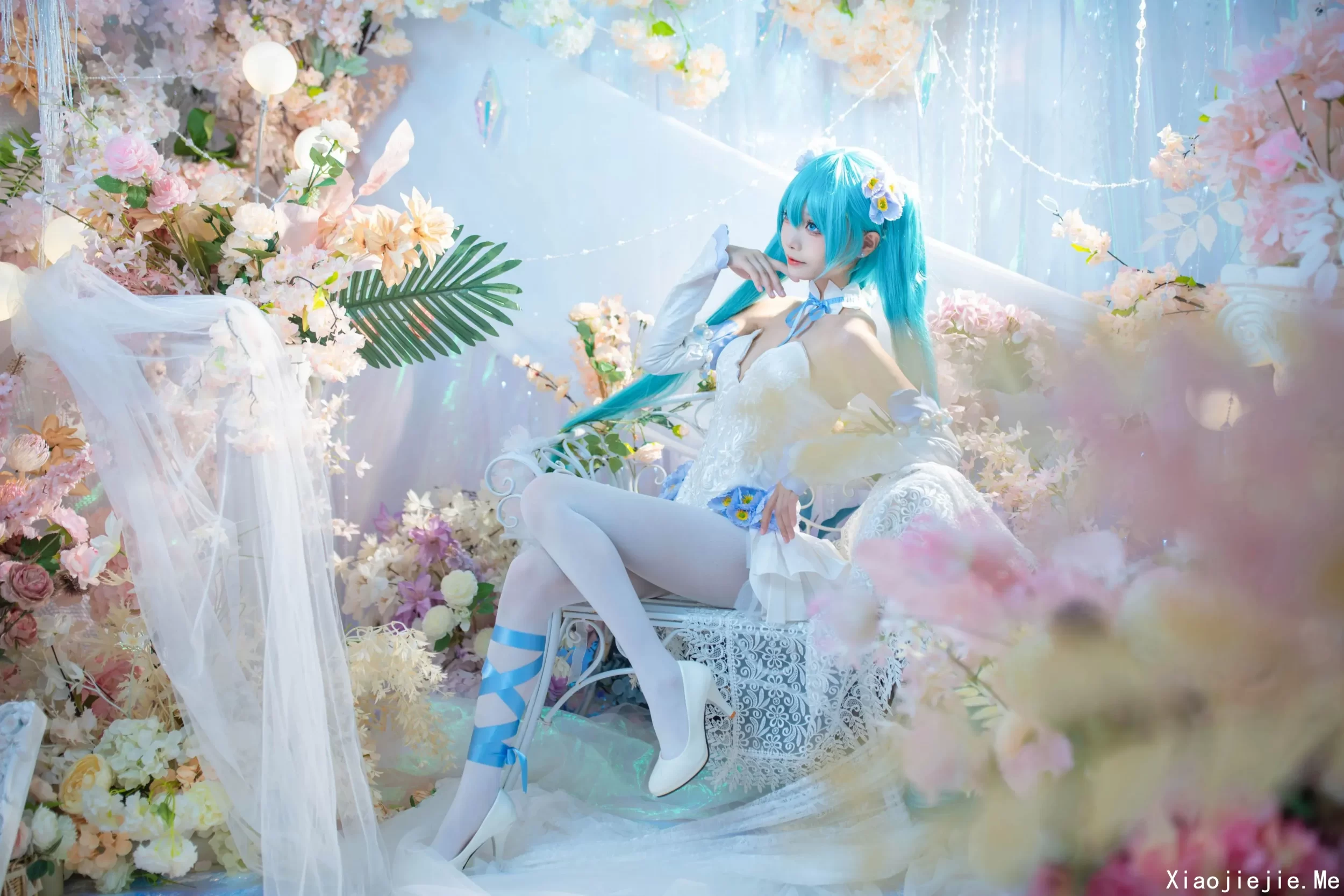 艾西aiwest 初音 粉蝶花 42P