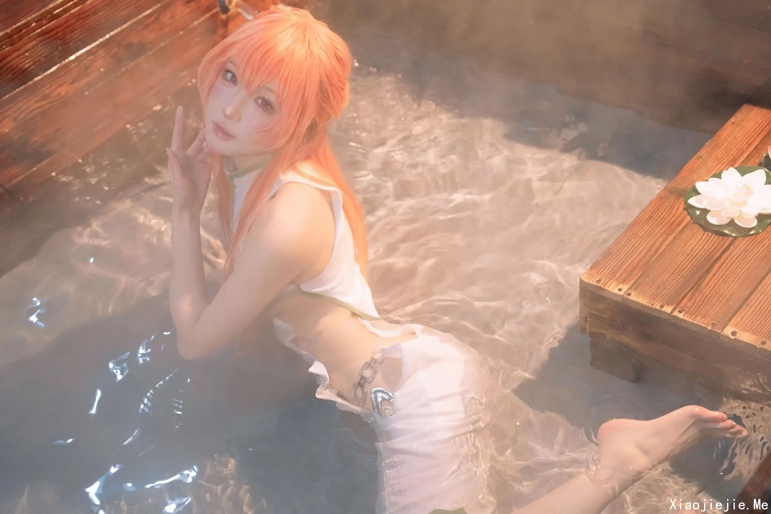 阿包也是兔娘 碧蓝航线英仙座旗袍 30P