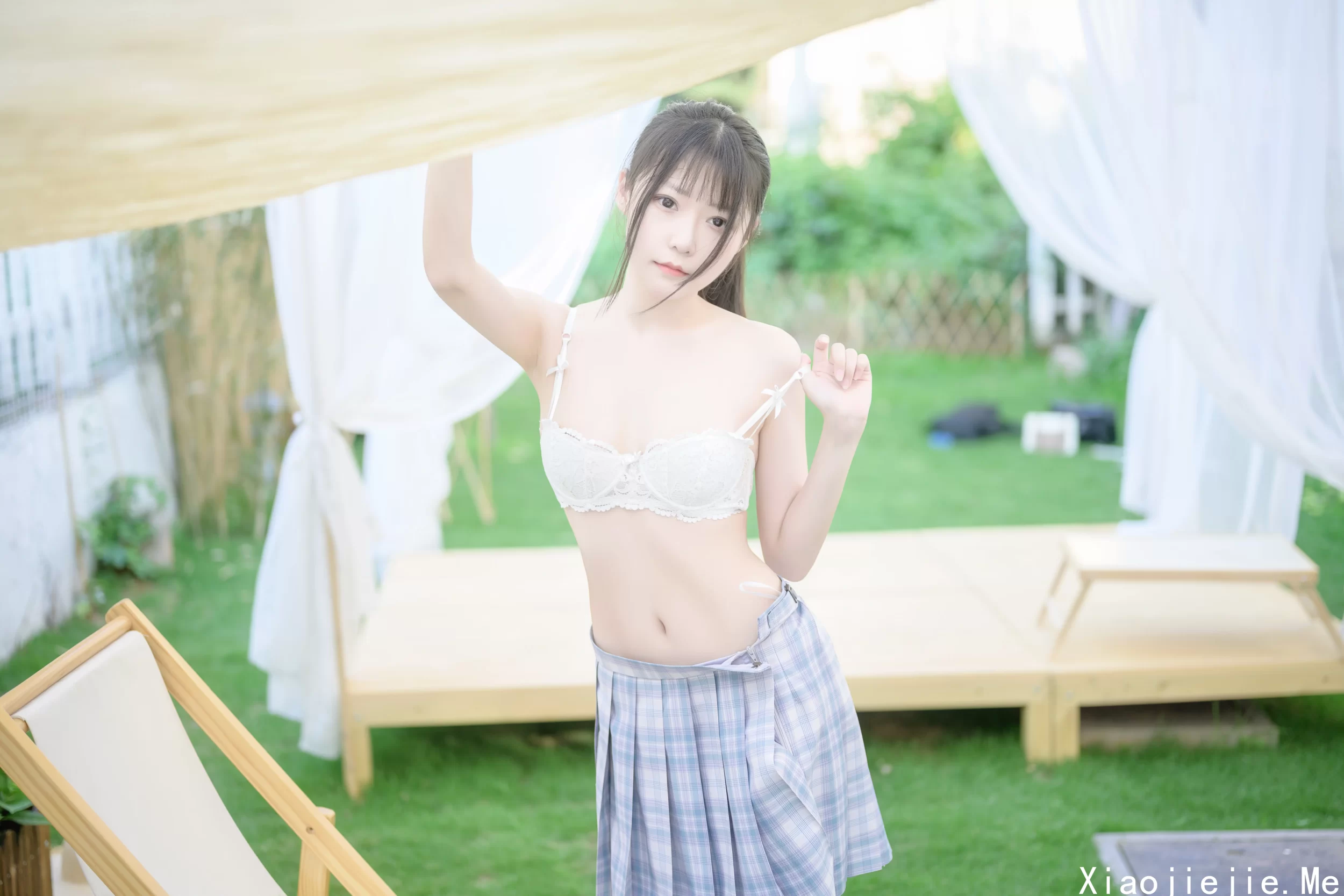 香草喵露露 - NO.009 阳光庭院制服 [50P-715.2 MB]
