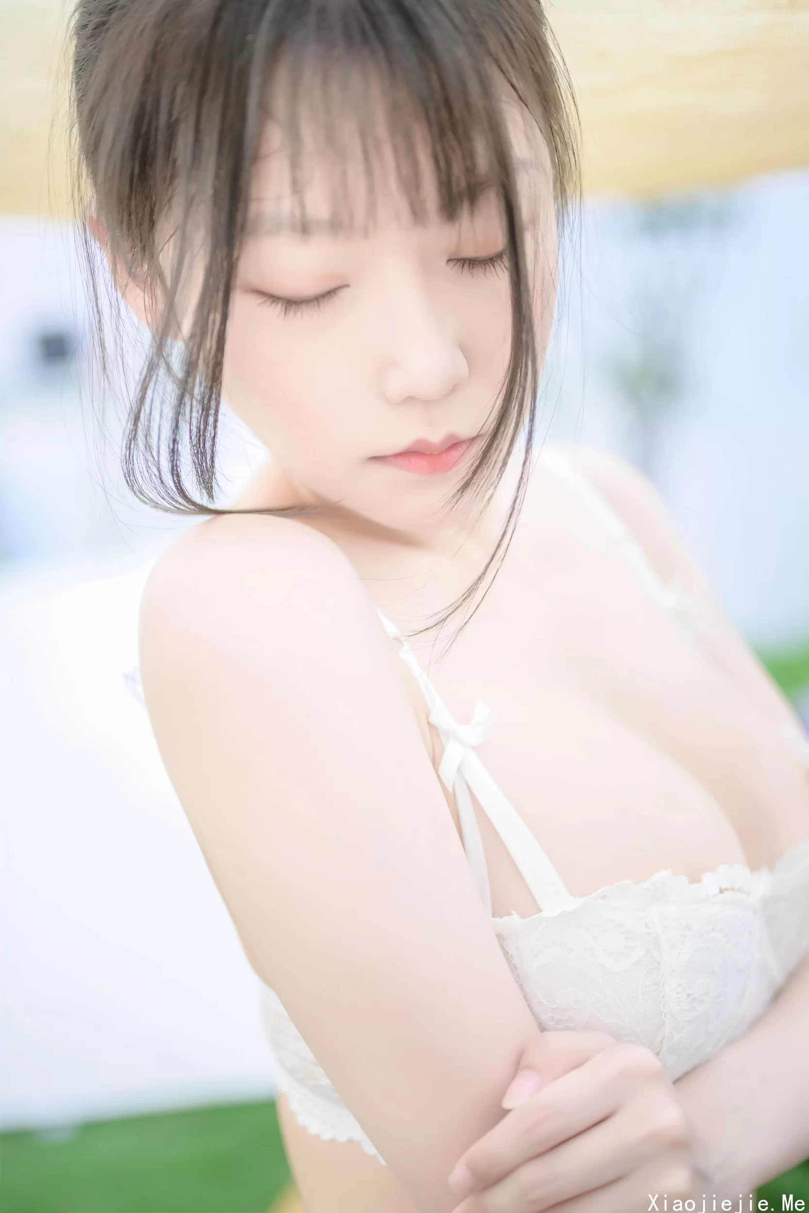 香草喵露露 - NO.009 阳光庭院制服 [50P-715.2 MB]
